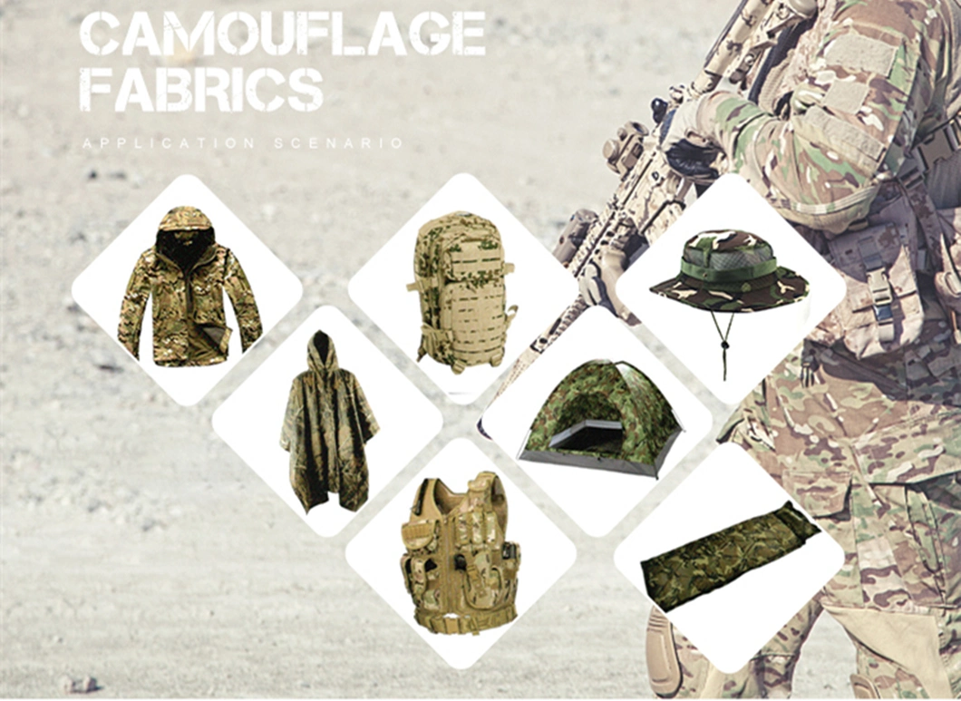 94 Polyester 6 Spandex Camo Realtree Camouflage Stretchable Camouflage Printing Softshell Fabric