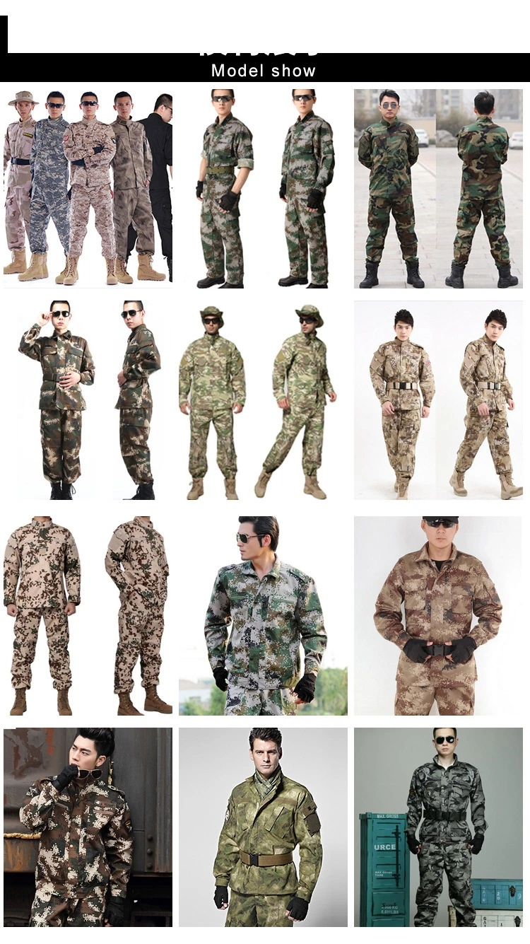 Factory Direct Sales Jungle Waffle Tear Proof Camouflage Cloth Polyester Cotton Blended Overalls Fabric Camouflage Cloth Wholesale