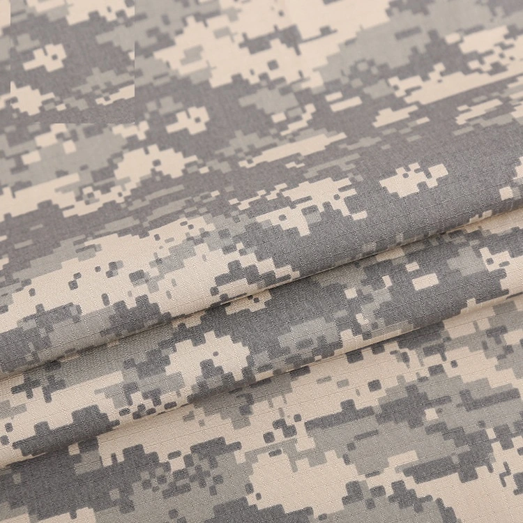 Military Polyester Mixed Cotton Digital Camouflage Fabric for Clothing Waterproof Camouflage Fabric