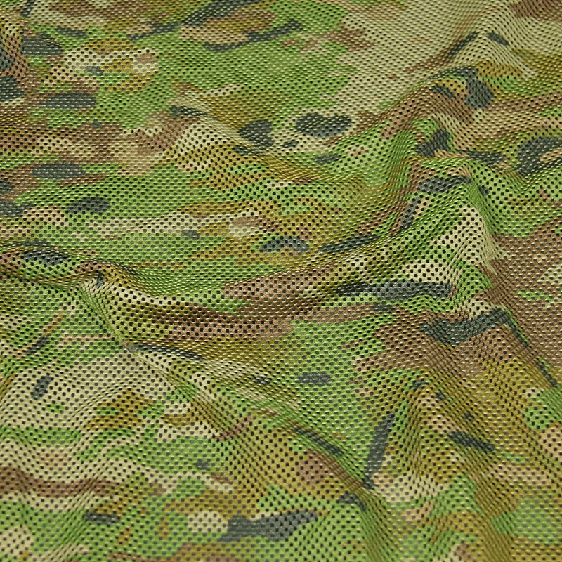 Australian Camouflage Color Tactical Hunting Breathable Mesh Fabric