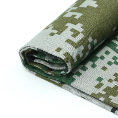 New Arrival Wholesale Tc Camo Ripstop Fabric Plain Woven Twill Camouflage Uniform Fabric